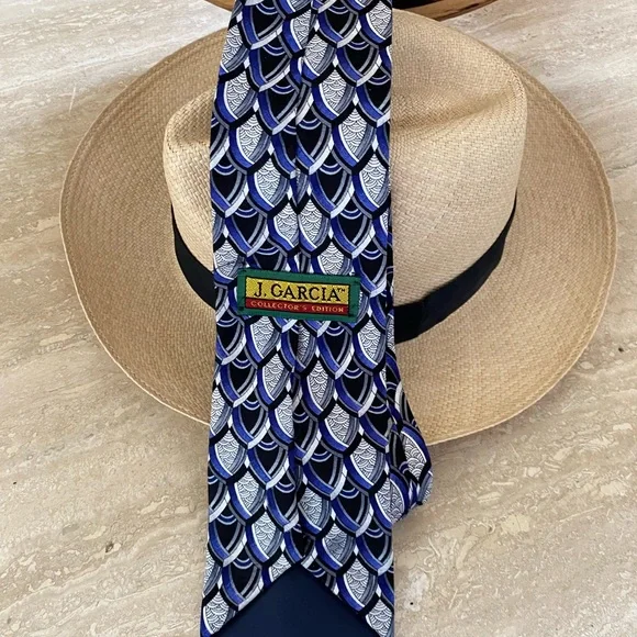 Garcia silk mens tie - Picture 4 of 6